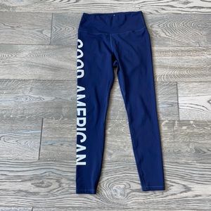 Good American Leggings Navy